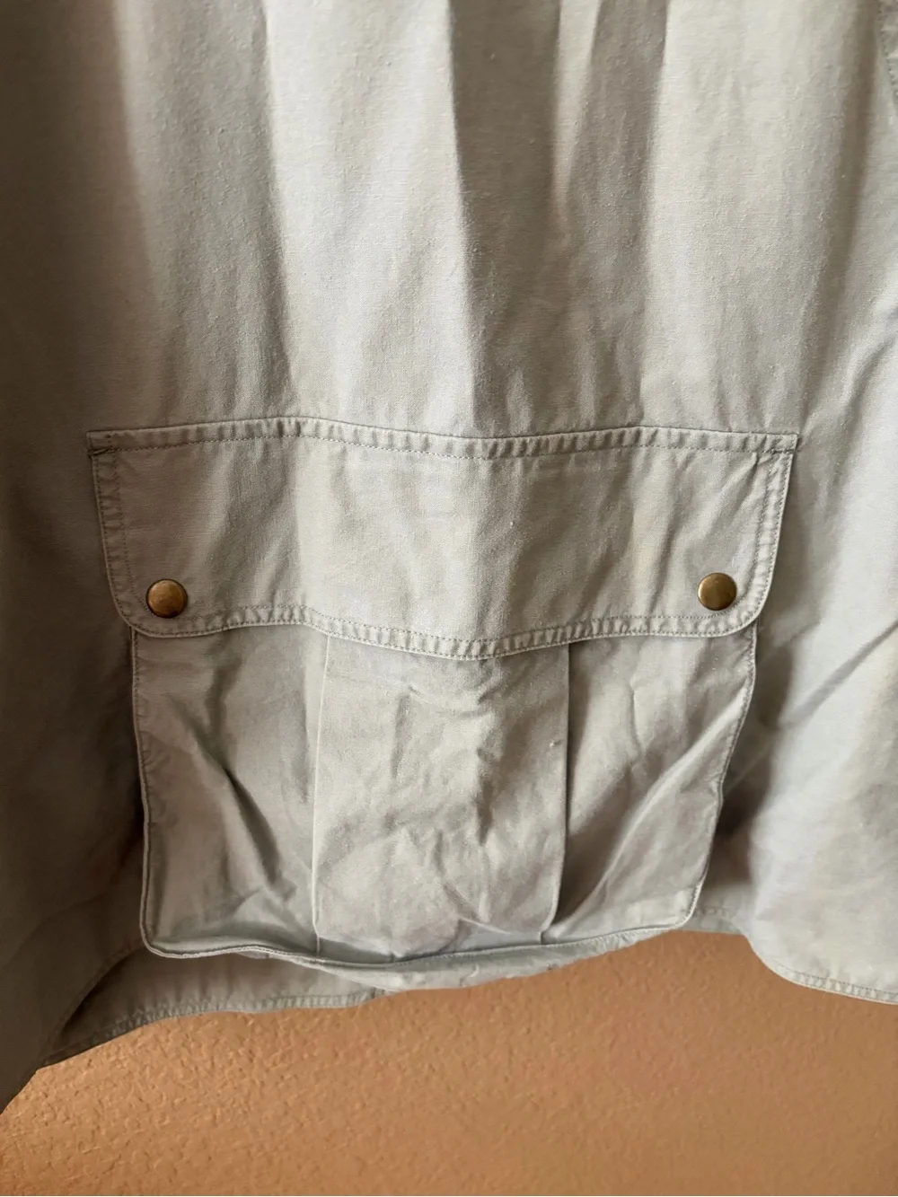 Banana Republic Men's Utility Vest in Light Sage